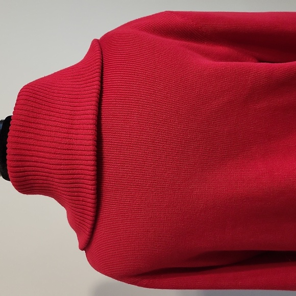 Liz & Co beautiful red sweater jacket. Stunning. - Picture 6 of 9